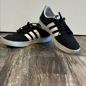 Adidas Black and White Sneakers -Women’s size 8.5